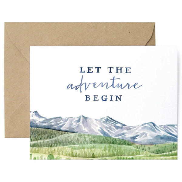 Greeting Cards - Let the Adventure Begin Greeting Card - Lana's Shop - Wild Lark