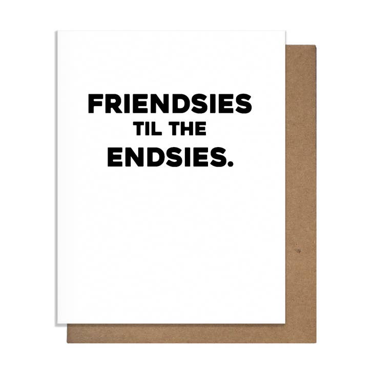 Friendsies - Greeting Card -  - Pretty Alright Goods - Wild Lark
