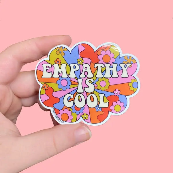 The Peach Fuzz Stickers - Empathy Is Cool - The Peach Fuzz - Wild Lark