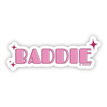 SHEWOLF Stickers - Baddie - SHEWOLF Designs - Wild Lark