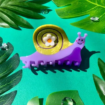 Hair Claw Clips by Not Picasso - Suzie Snail - Not Picasso - Wild Lark