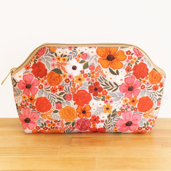 Zipper Pouch - Rosewood Blooms - Elyse Breanne Design - Wild Lark