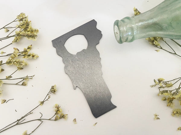 Recycled Steel Bottle Opener - Vermont State - BE Creations & Designs, Inc. - Wild Lark