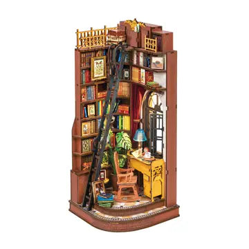 DIY Book Nook Kit - Silent Corner Study - Hands Craft - Wild Lark