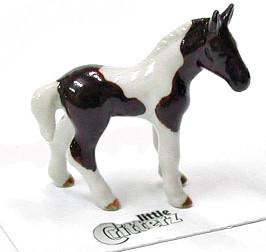 Porcelain Miniature Critters - Misty Wild Pony - Little Critterz - Wild Lark
