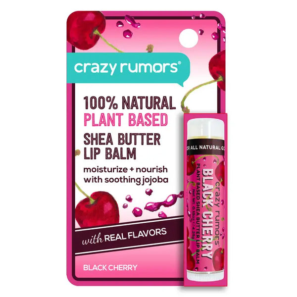 Vegan Lip Balm Cards by Crazy Rumors - Black Cherry - Crazy Rumors - Wild Lark