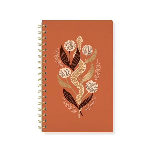 Journals and Planners - Jt Snake Charm Spiral Journal - Fringe Studio - Wild Lark