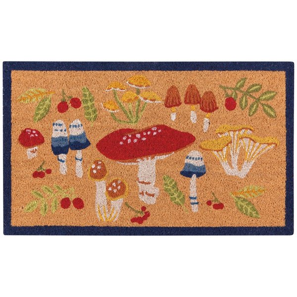 Coir Doormat - Field Mushrooms - Now Designs by Danica - Wild Lark
