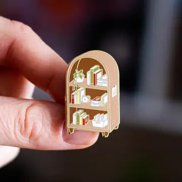 Occasionalish Enamel Pins - Bookshelf - Occasionalish - Wild Lark