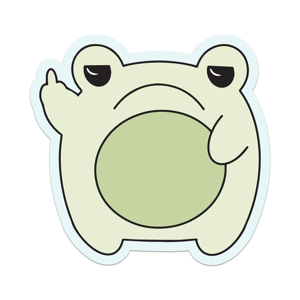 Stickers - Grumpy Frog - Mouthy Broad - Wild Lark