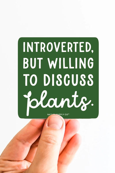 Nature Supply Co. Stickers - Introverted Plants - Nature Supply Co. - Wild Lark