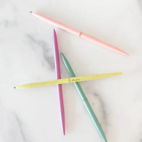 Slim Pens Set of Four | Pastel Brights - - Idlewild Co. - Wild Lark