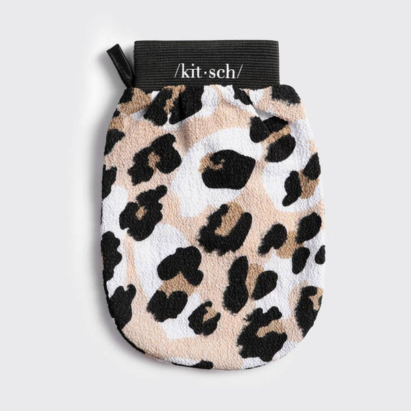 Eco-Friendly Exfoliating Glov - Leopard - KITSCH - Wild Lark