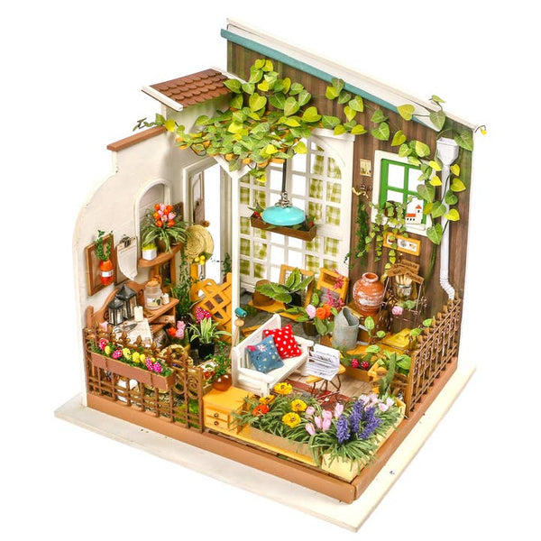 Diy Miniature House Kit - Miller's Garden - Hands Craft - Wild Lark