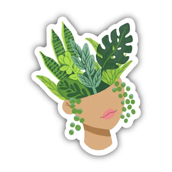Stickers by Big Moods - Head Planter Pot - Big Moods - Wild Lark
