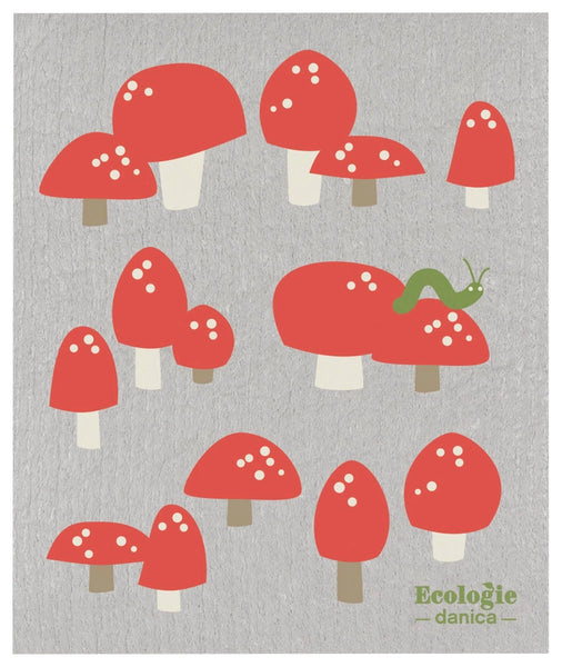 Swedish Dishcloth - Totally Toadstools - Ecologie - Wild Lark