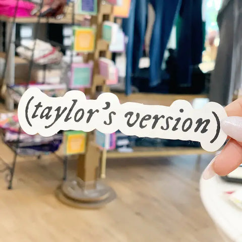 Taylor Swift Sticker | Taylors Version -  - Aspen Lane - Wild Lark