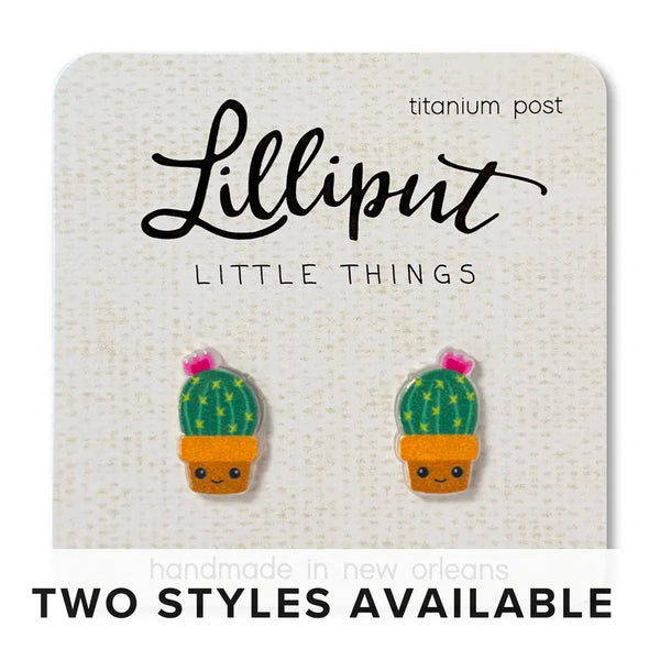 Lilliput Little Things Earrings - Kawaii Cactus - Lilliput Little Things - Wild Lark