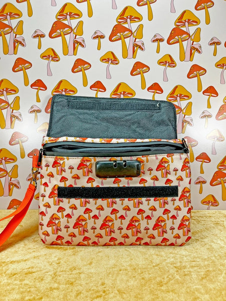 Smell Proof Bag with Lock- Mushroom - - A Shop of Things - Wild Lark