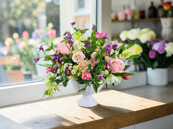 Springy Vased Arrangement - Designer's Choice - - Wild Lark - Wild Lark