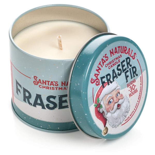 Santa's Naturals Candles - Fraser Fir - 9oz - Santa's Naturals - Wild Lark