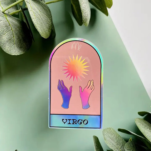 Zodiac Holographic Sticker - Virgo - Ark Made - Wild Lark