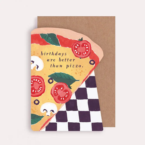 Pizza Slice Birthday Card -  - Sister Paper Co. - Wild Lark
