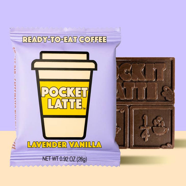 Coffee Chocolate Bar(Pocket Latte) - Lavender Vanilla - Pocket's Chocolates - Wild Lark