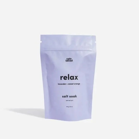 Relax Bath Salt Soak -  - Epic Blend - Wild Lark