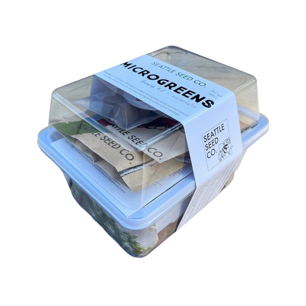 Microgreens and Seed-Starting Kit - - Seattle Seed Co. - Wild Lark