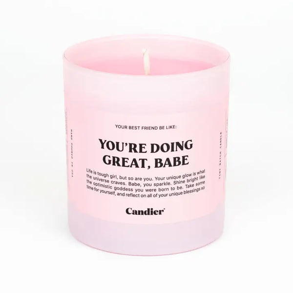 Candier Candle - You're Doing Great Candle - Candier - Wild Lark