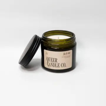 Queer Candle Co. Candles - 6 oz - Fig & Vine - 6 oz - Queer Candle Co. - Wild Lark