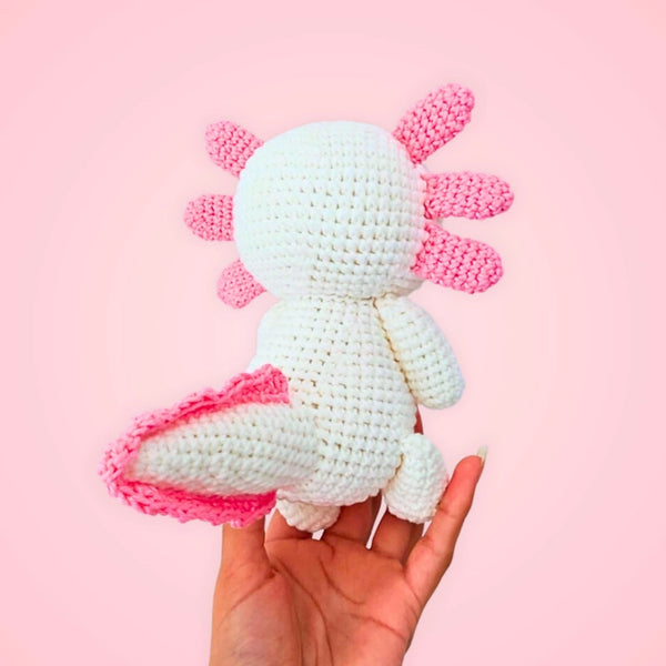 Crochet Valentines Axolotl - - Tomopod - Wild Lark