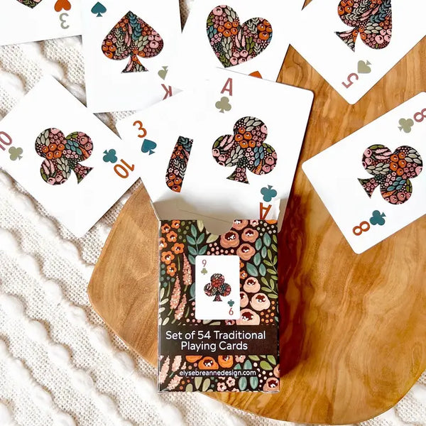 Floral Playing Cards -  - Elyse Breanne Design - Wild Lark
