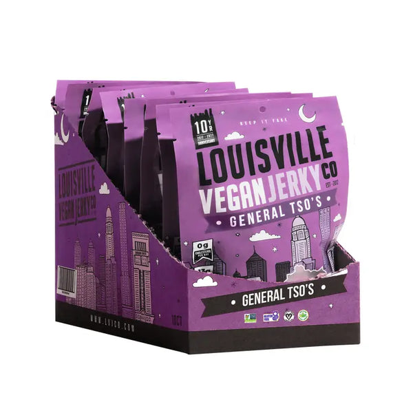 Sale!Vegan Jerky - General Tso's - Louisville Vegan Jerky Co. - Wild Lark