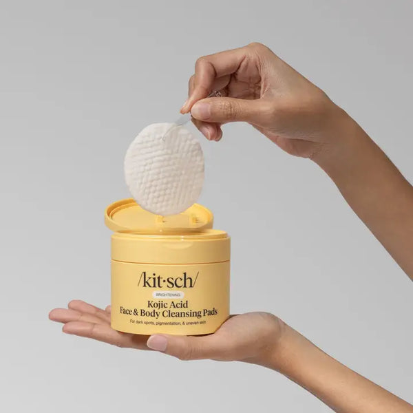 Kojic Acid Face and Body Cleansing Pads - - KITSCH - Wild Lark