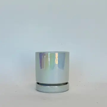 4.5" Gemstone Pot - with Water Saucer
