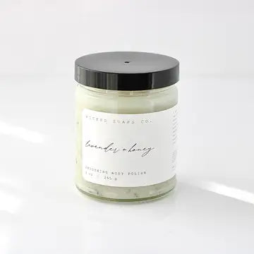 Lavender + Honey Body Polish - - Wicked Soaps Co. - Wild Lark