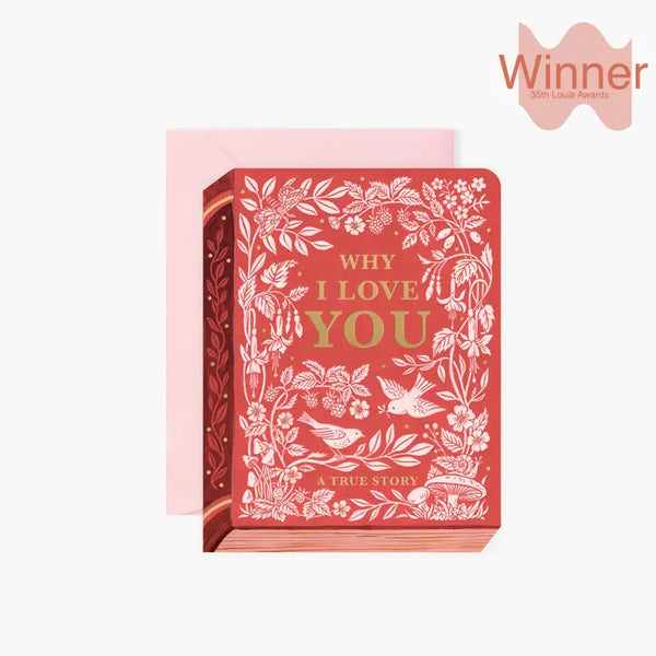 Valentine's Day Greeting Cards by Botanica Paper Co - - Botanica Paper Co. - Wild Lark