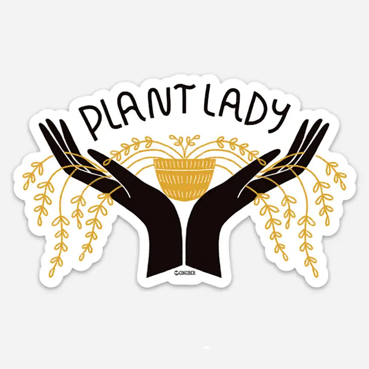 Plant Lady Sticker -  - Gingiber - Wild Lark