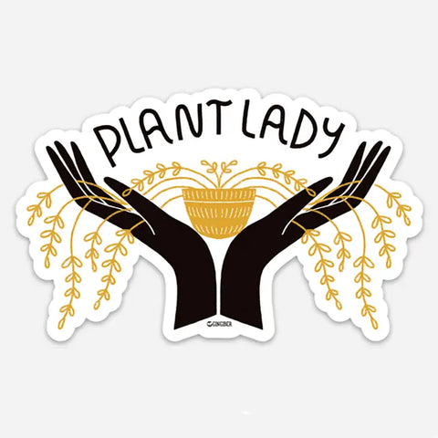 Plant Lady Sticker -  - Gingiber - Wild Lark