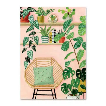 Postcards by Melanie Voituriez - Indoor Jungle - Melanie Voituriez - Wild Lark