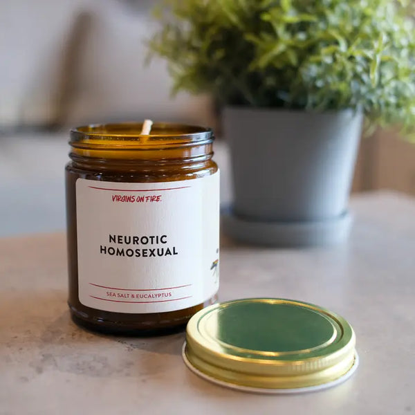 Neurotic Homosexual Candle - - Virgins on Fire Co. - Wild Lark