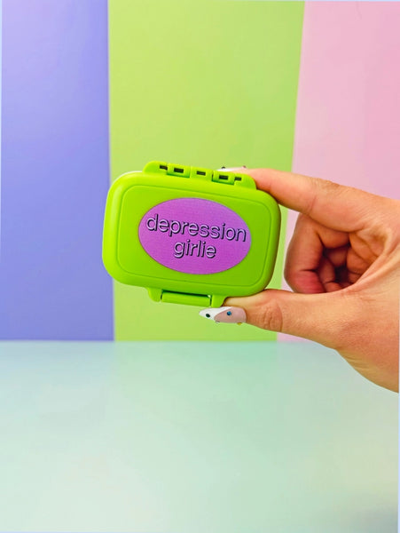 Pill Case - Depression Girlie - A Shop of Things - Wild Lark