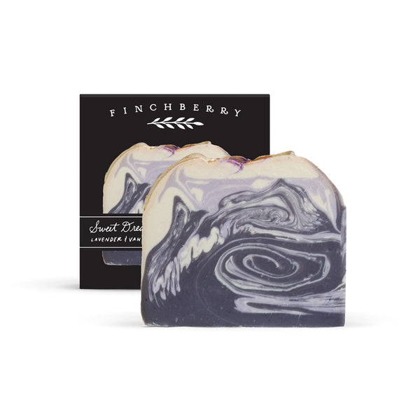 FinchBerry Artisan Handcrafted Soap Boxed 4.5 oz (9 scents) - Sweet Dreams (Lavender + Vanilla) - Wild Lark - Wild Lark