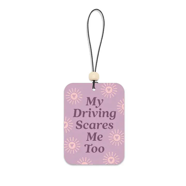 Air Fresheners by Studio Oh! Set of 2 - My Driving Scares Me Too - Studio Oh! - Wild Lark