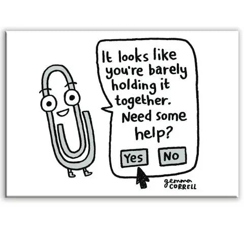 Magnets - Gemma Correll - Clippy - Badge Bomb - Wild Lark