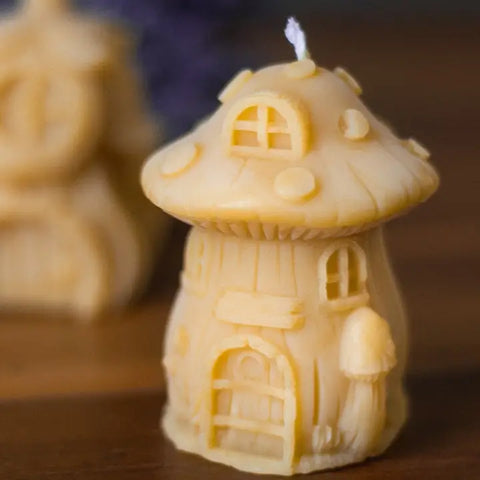 Toadstool Fairy House -  - The Ramblin' Bee - Wild Lark