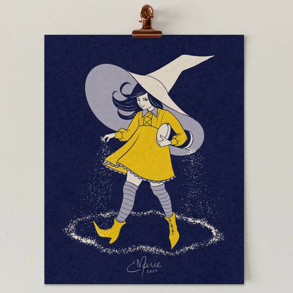 Salty Witch Art Print | Protection Circle | -  - Elissa Marie Creative - Wild Lark