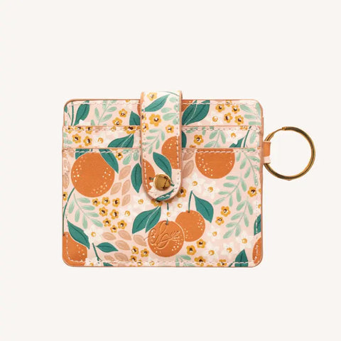 Floral Wallet (Different Styles Available) - Oranges Floral - Elyse Breanne Design - Wild Lark